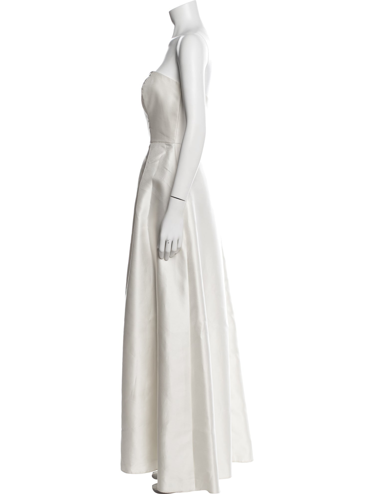 Alfred Sung Strapless Long Dress