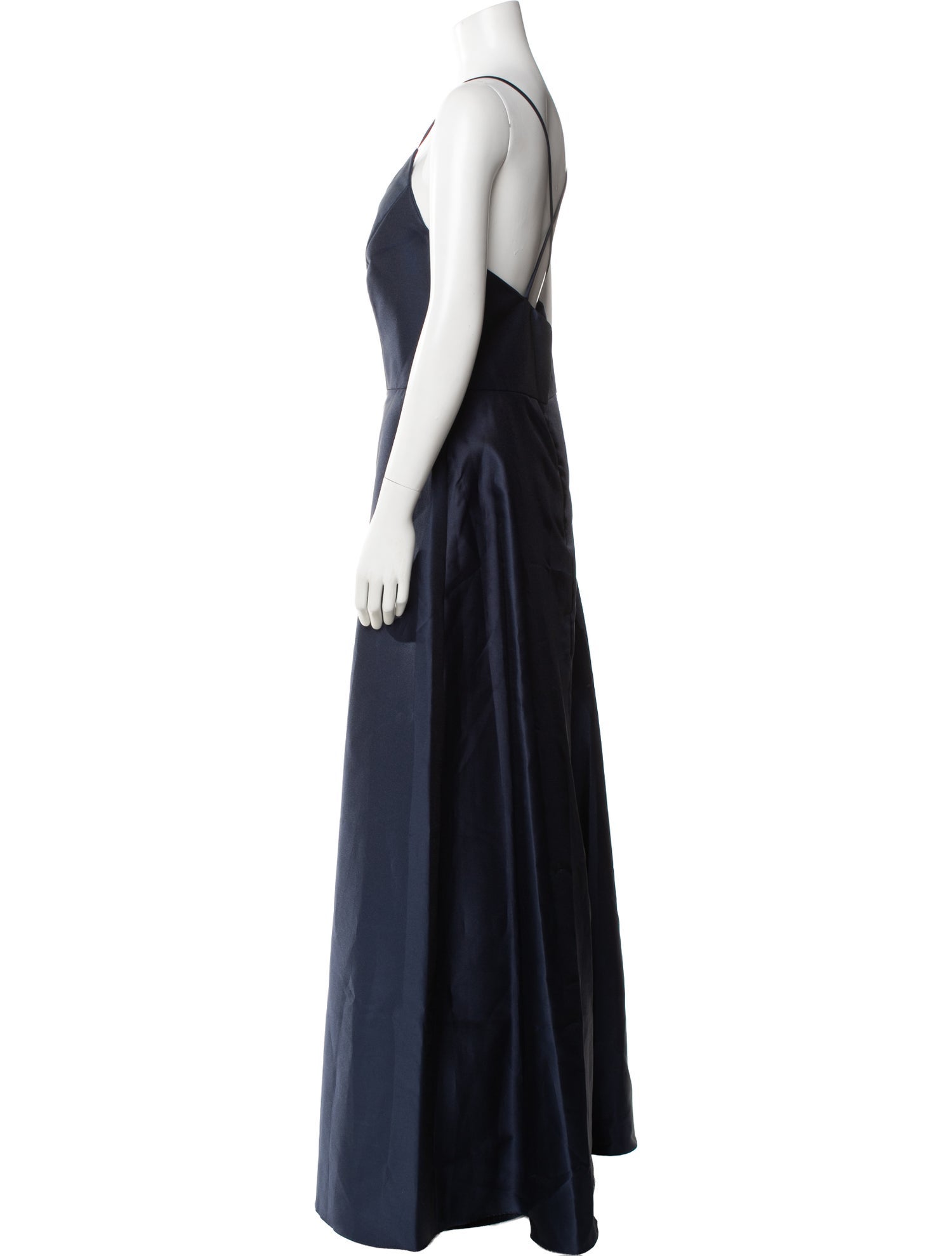 Alfred Sung V-Neck Long Dress