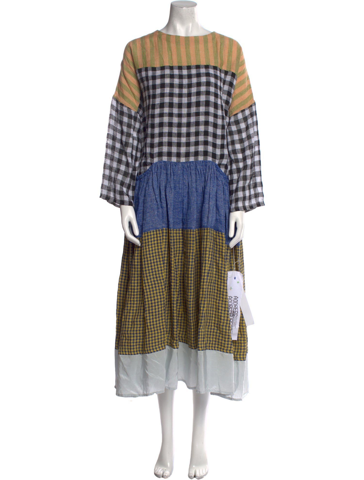 Aodress Linen Long Dress