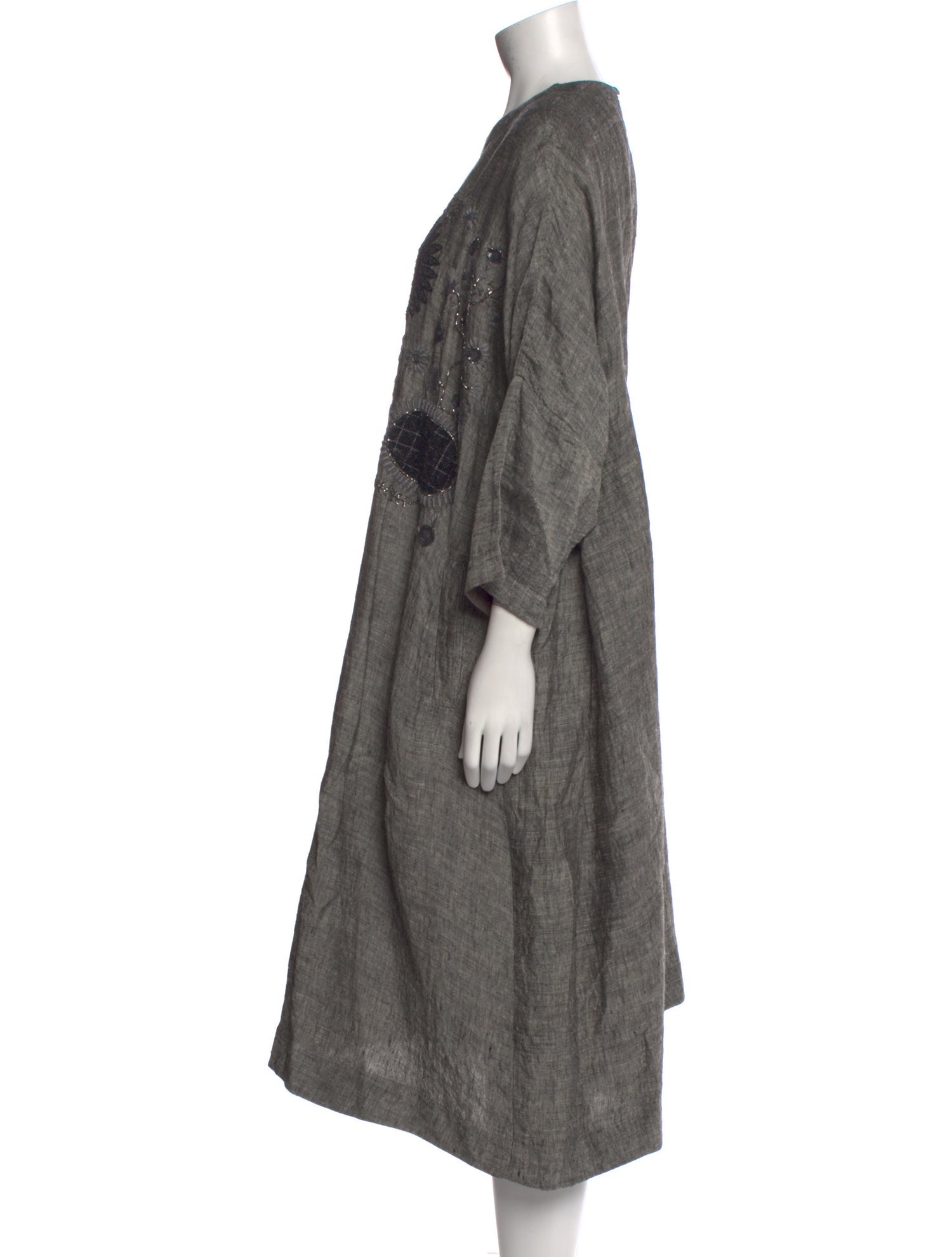 Aodress Graphic Print Midi Length Dress