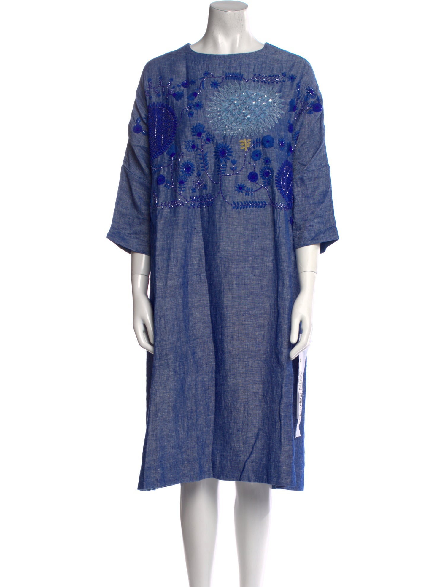 Aodress Graphic Print Midi Length Dress w/ Tags