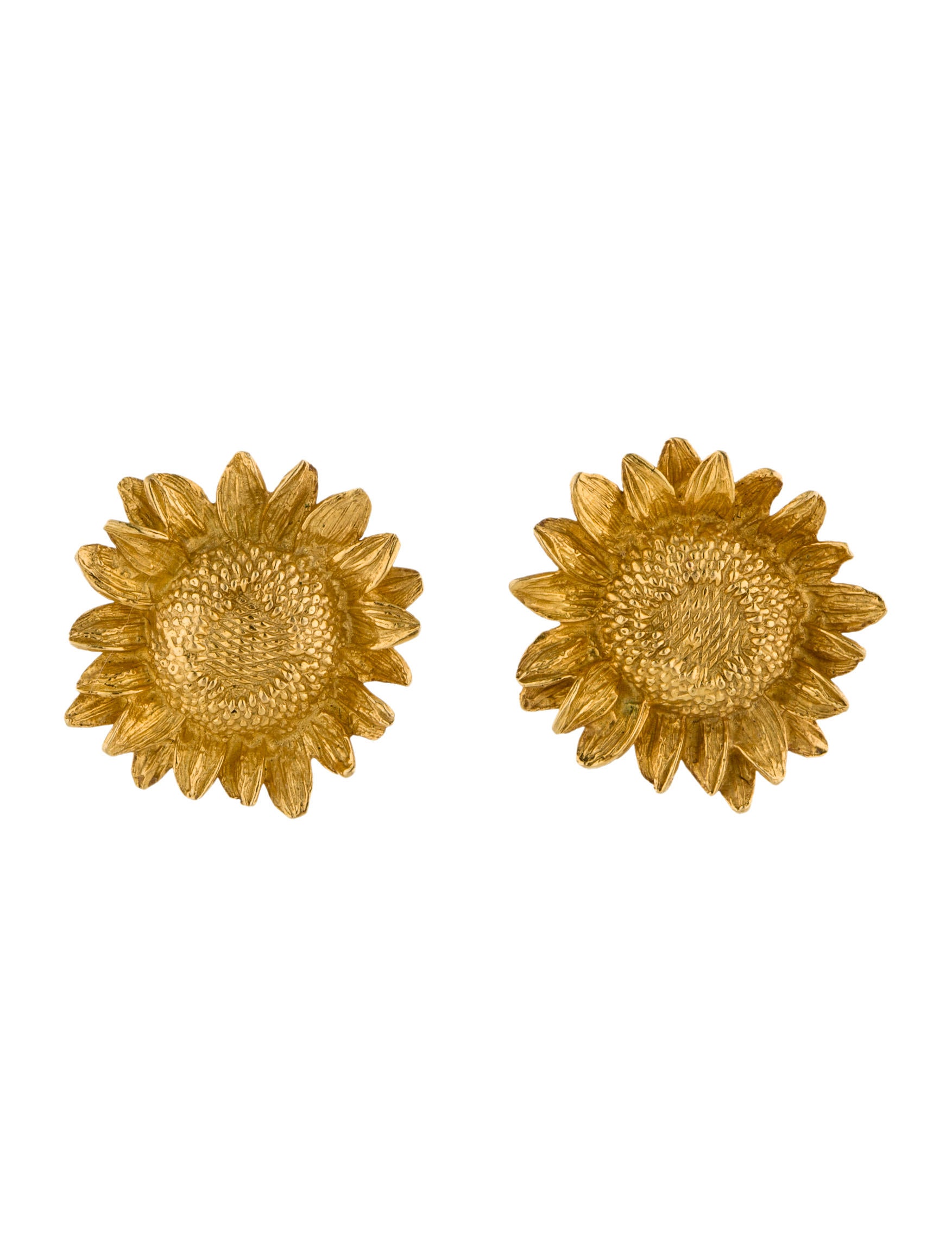 Asprey Sunflower Earrings Earrings ASP20034 The RealReal