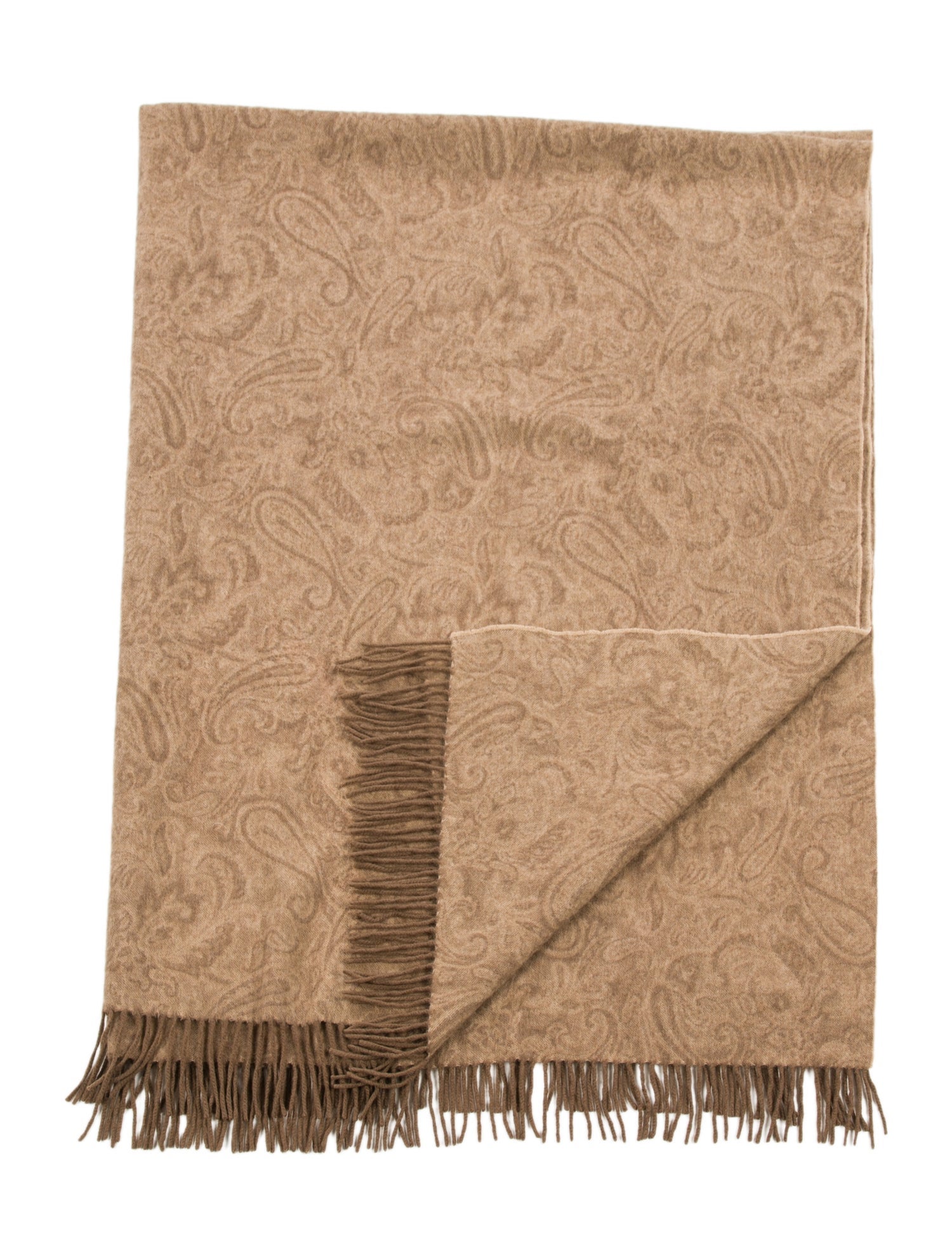 Asprey Patterned Cashmere Throw