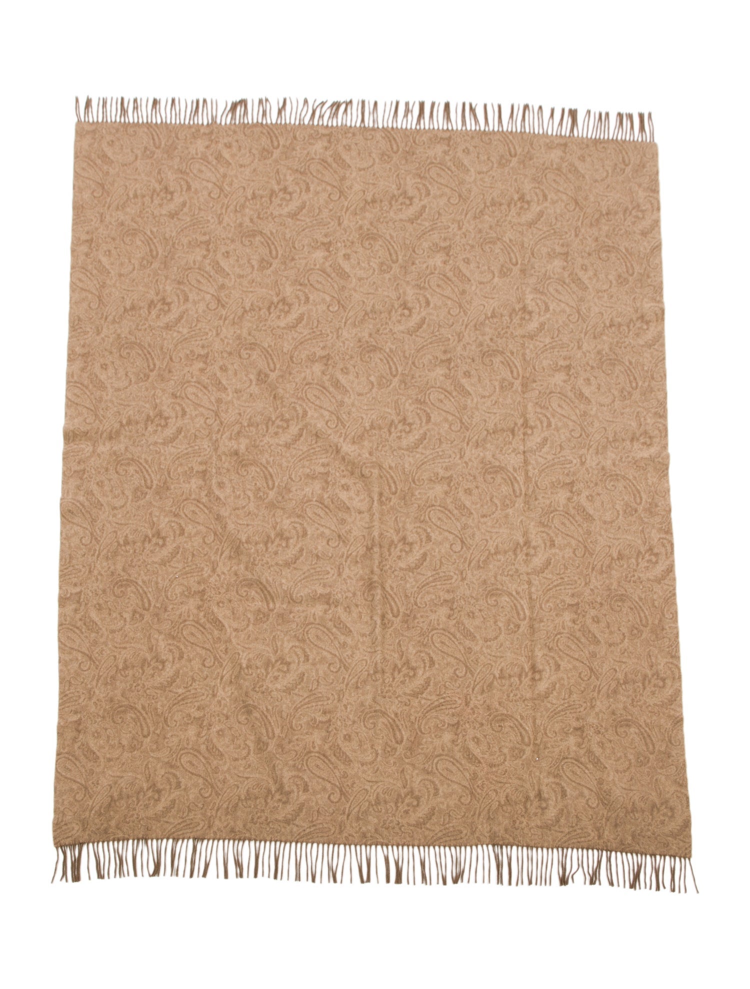 Asprey Patterned Cashmere Throw