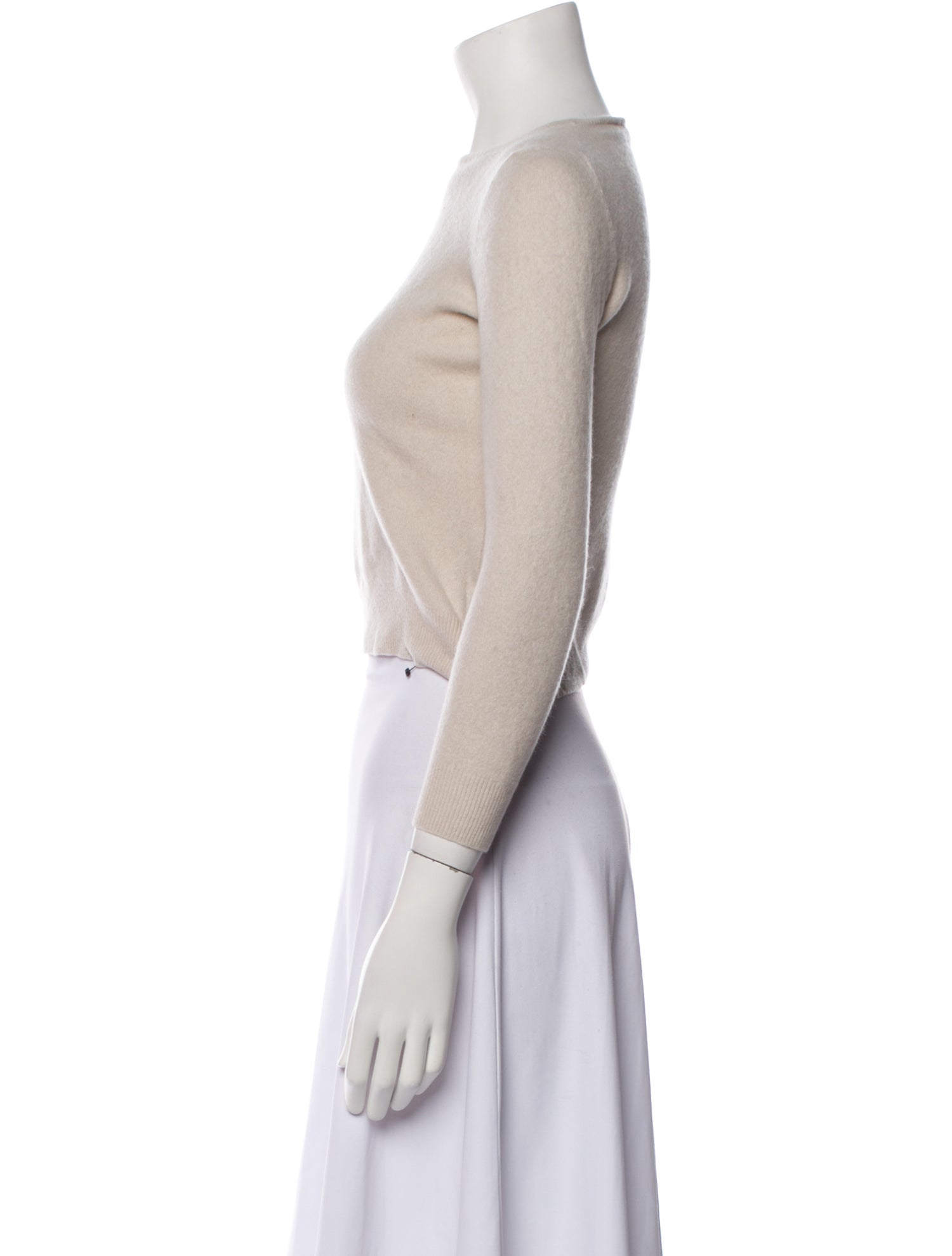 Asprey Cashmere Bateau Neckline Sweater
