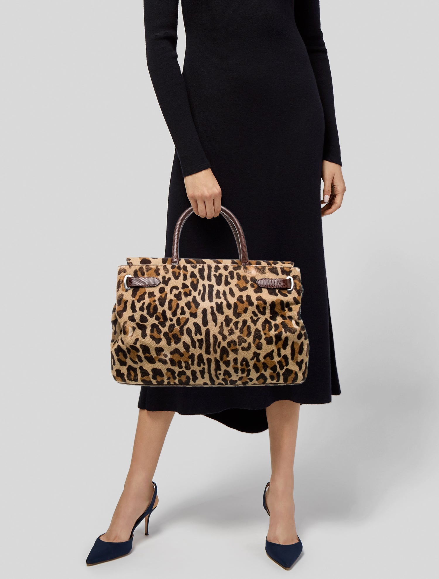 Asprey Ponyhair Top Handle Bag