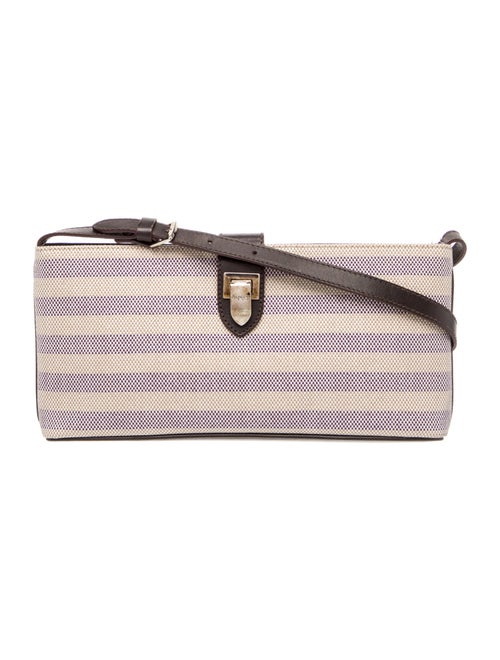 Asprey Canvas Shoulder Bag