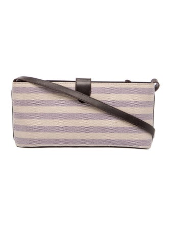Asprey Canvas Shoulder Bag