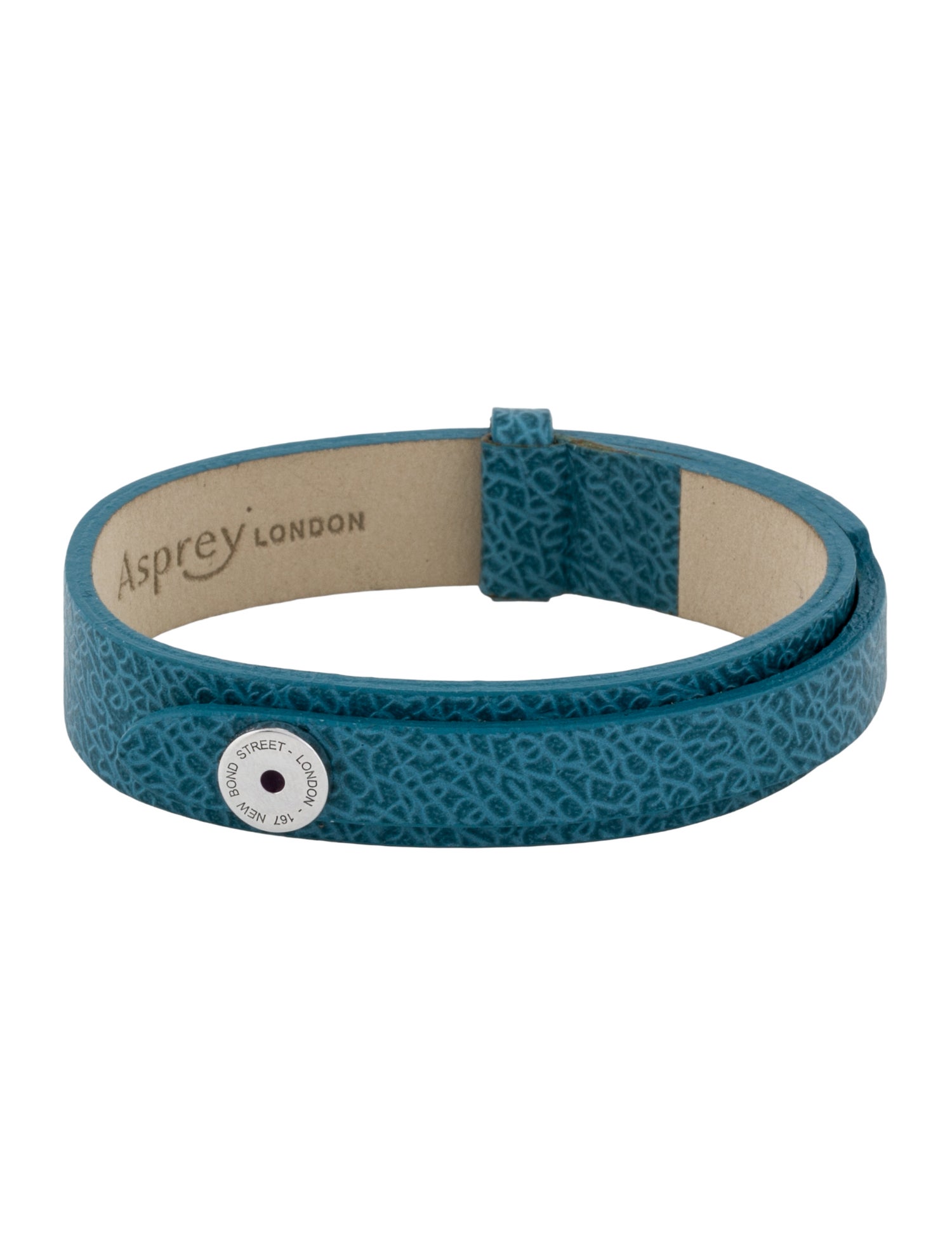 Asprey Leather Wrap Bracelet