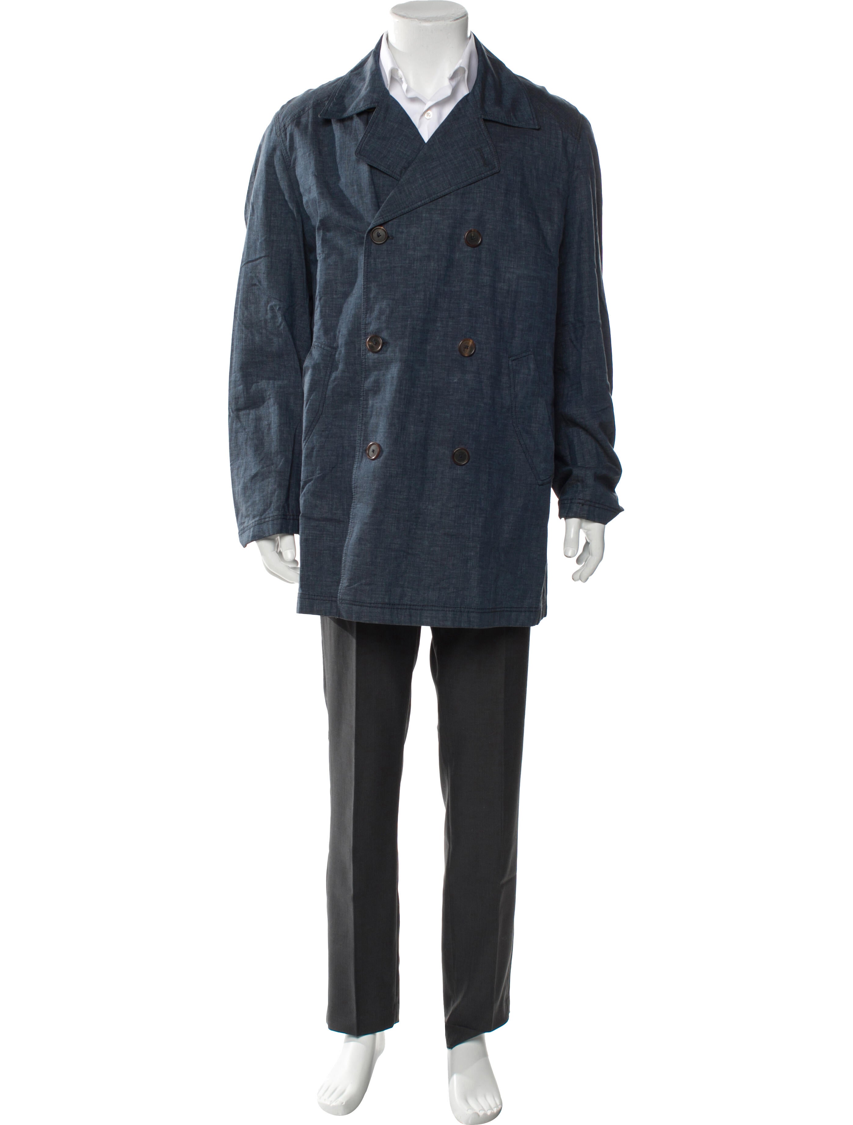 Asprey Linen Overcoat