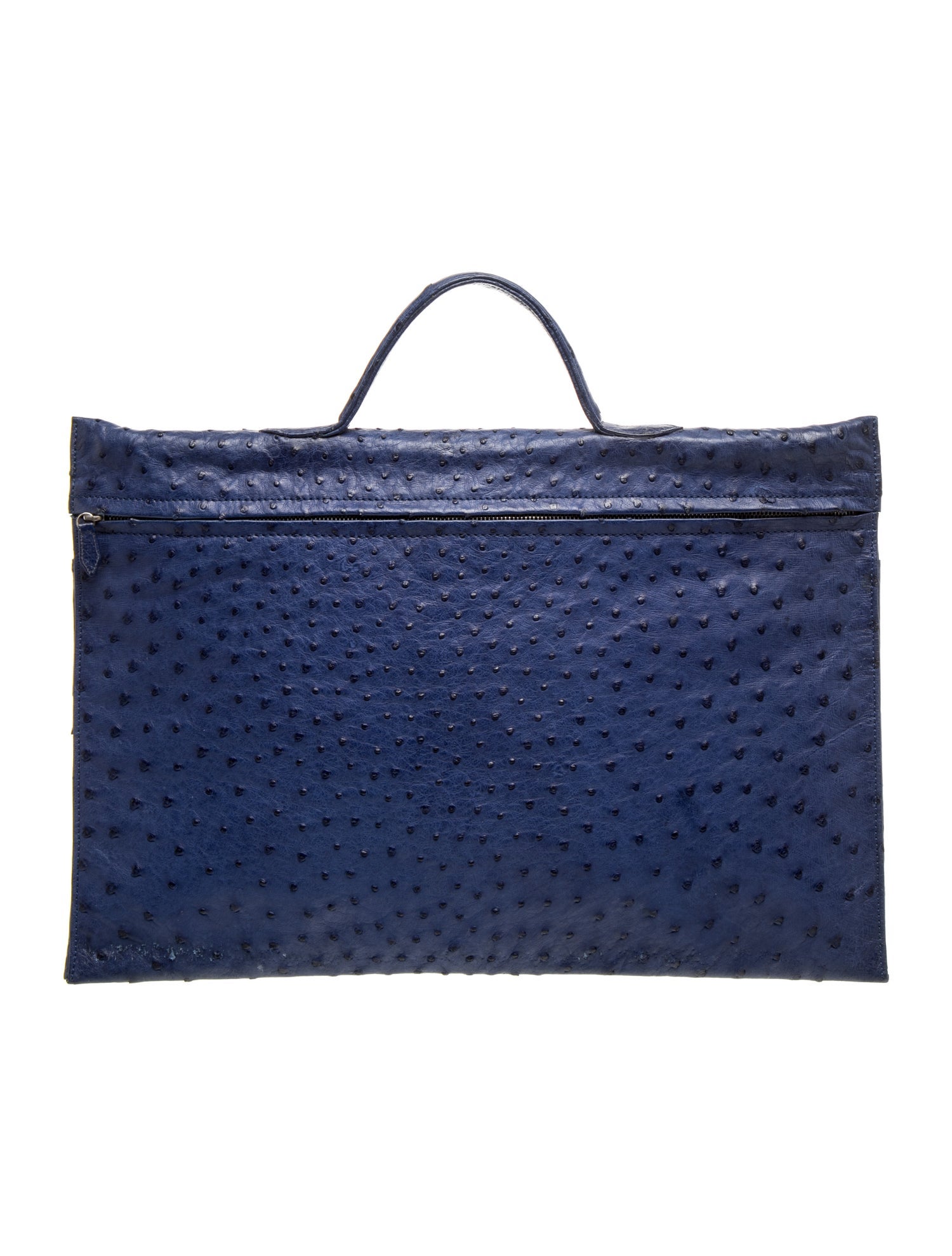 Asprey Ostrich Garment Bag