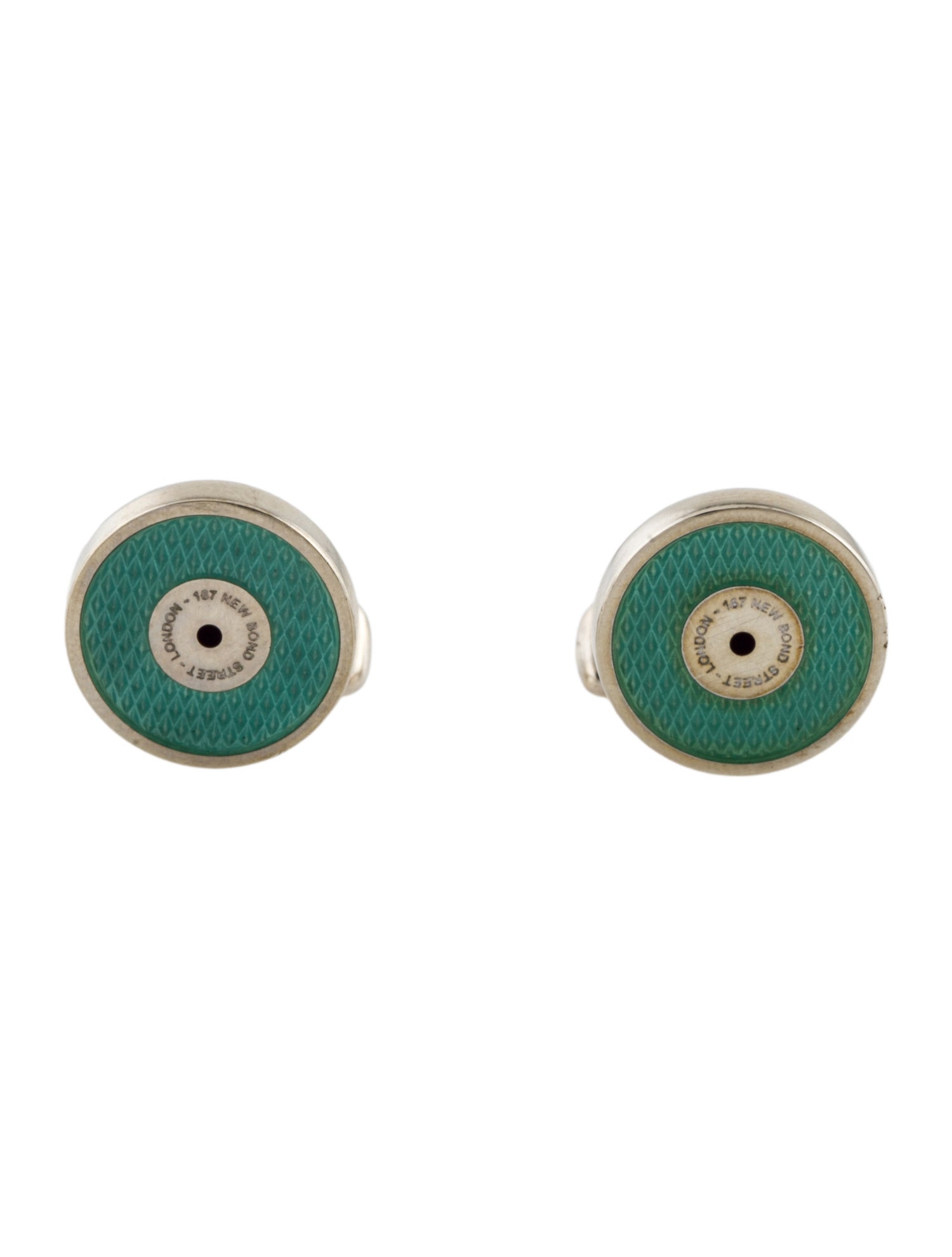 Asprey 167 Enamel Cufflinks