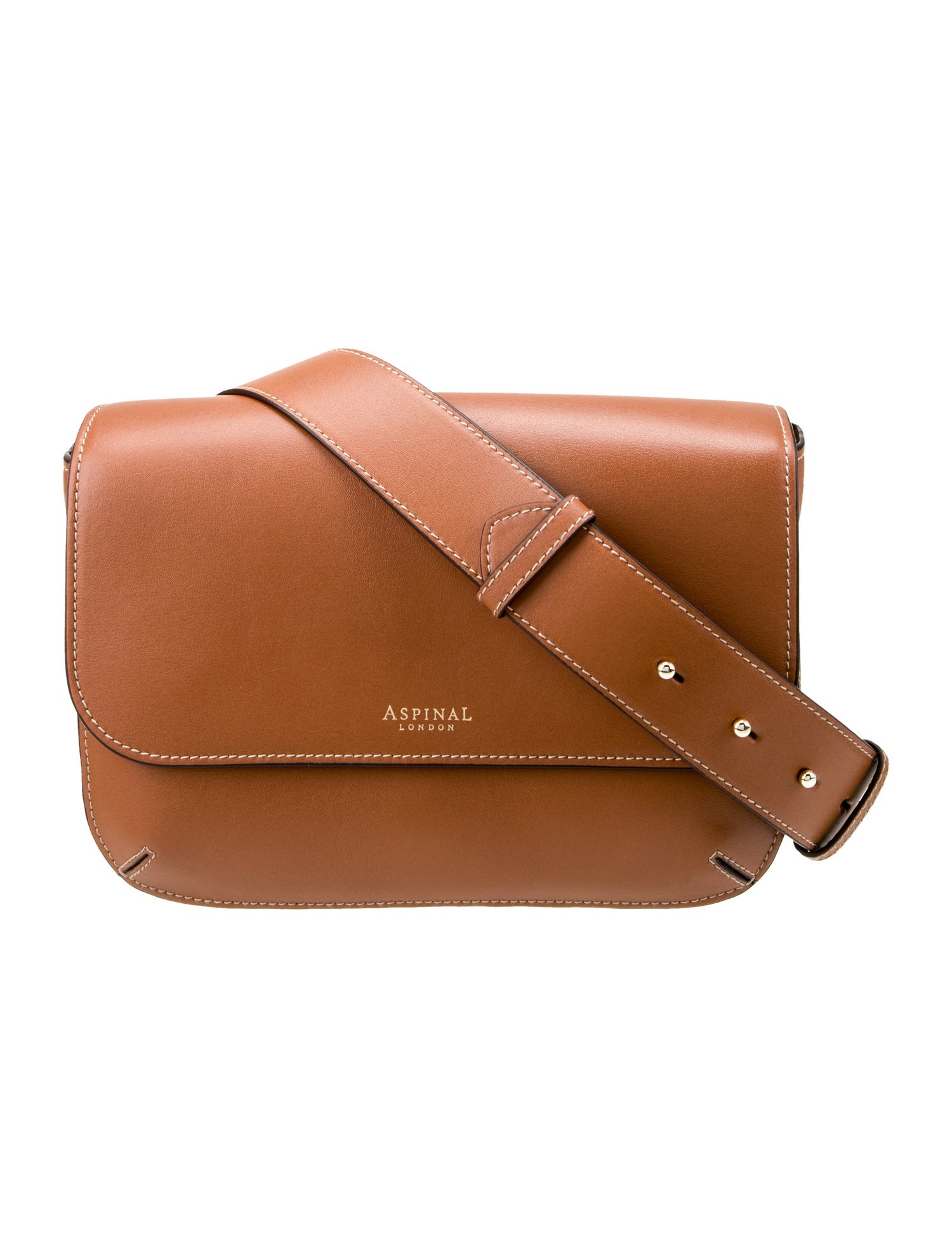 Aspinal of London Leather Messenger Bag