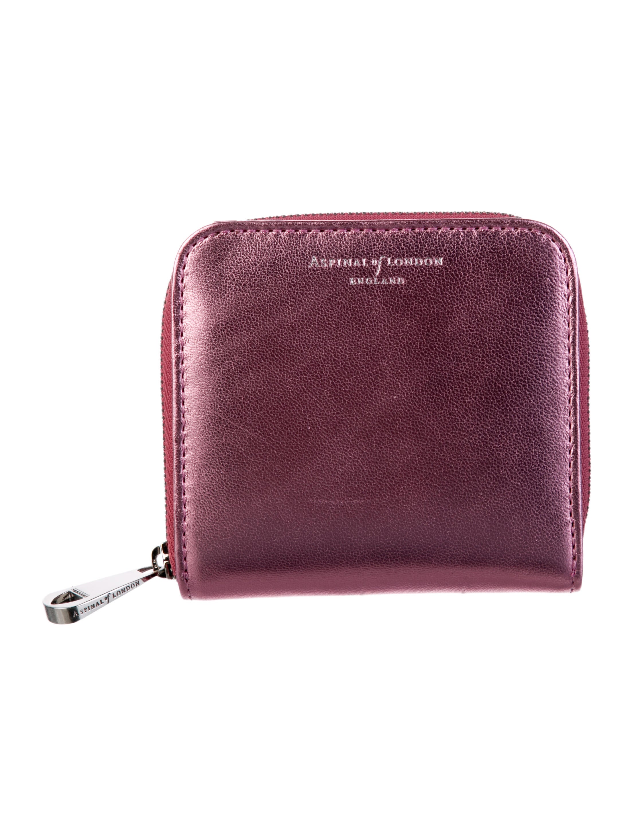 Aspinal of London Leather Compact Wallet