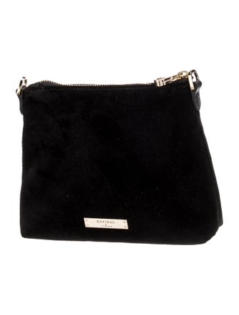 Aspinal of London Velvet Evening Bag