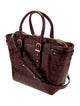 Aspinal of London Embossed Leather Top Handle Bag