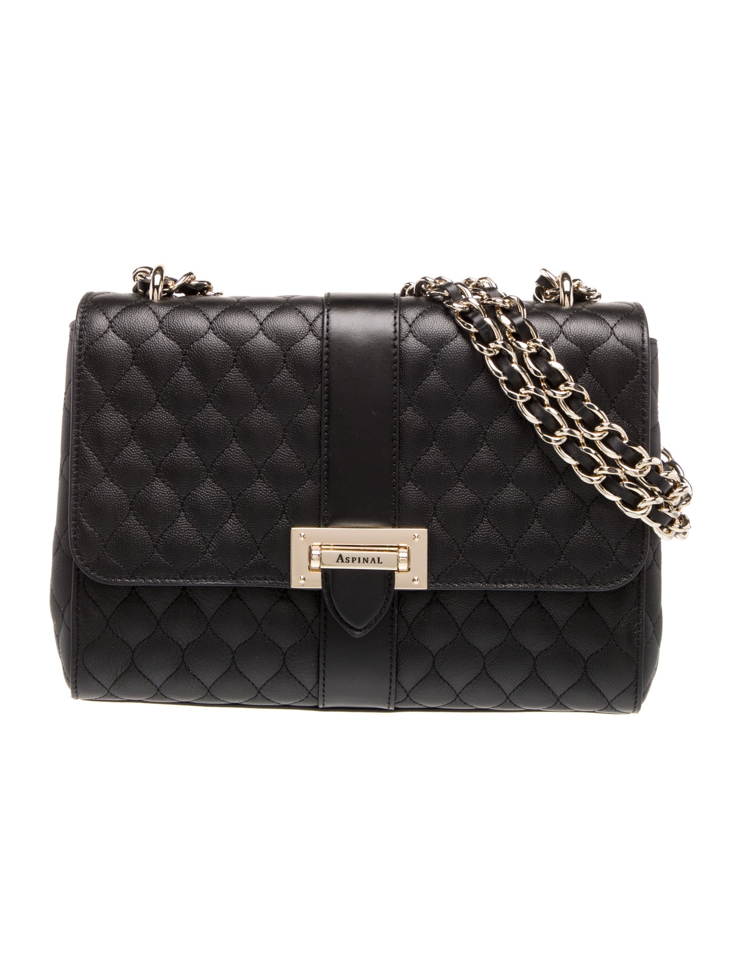Aspinal of London Quilted Shoulder Bag