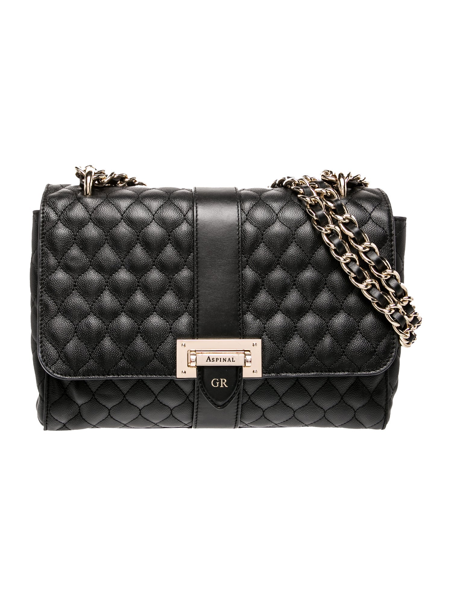 Aspinal of London Quilted Shoulder Bag