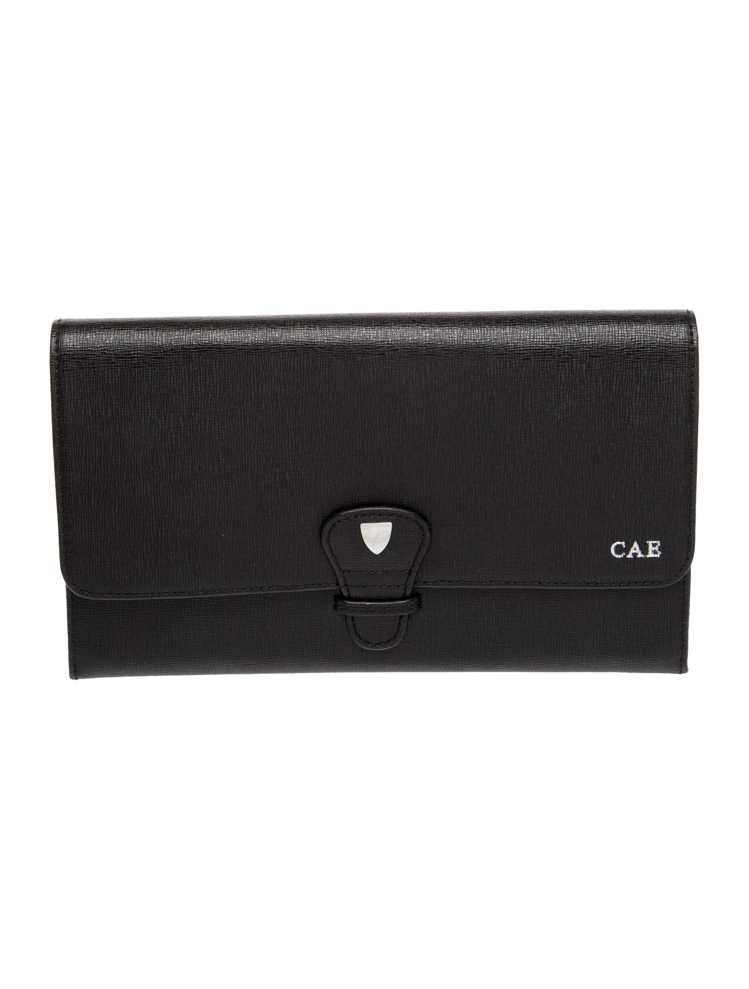 Aspinal of London Saffiano Leather Clutch