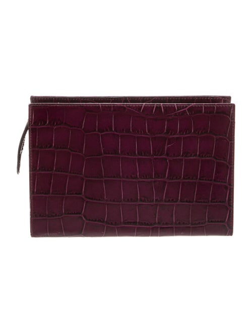 Aspinal of London Embossed Leather Portfolio