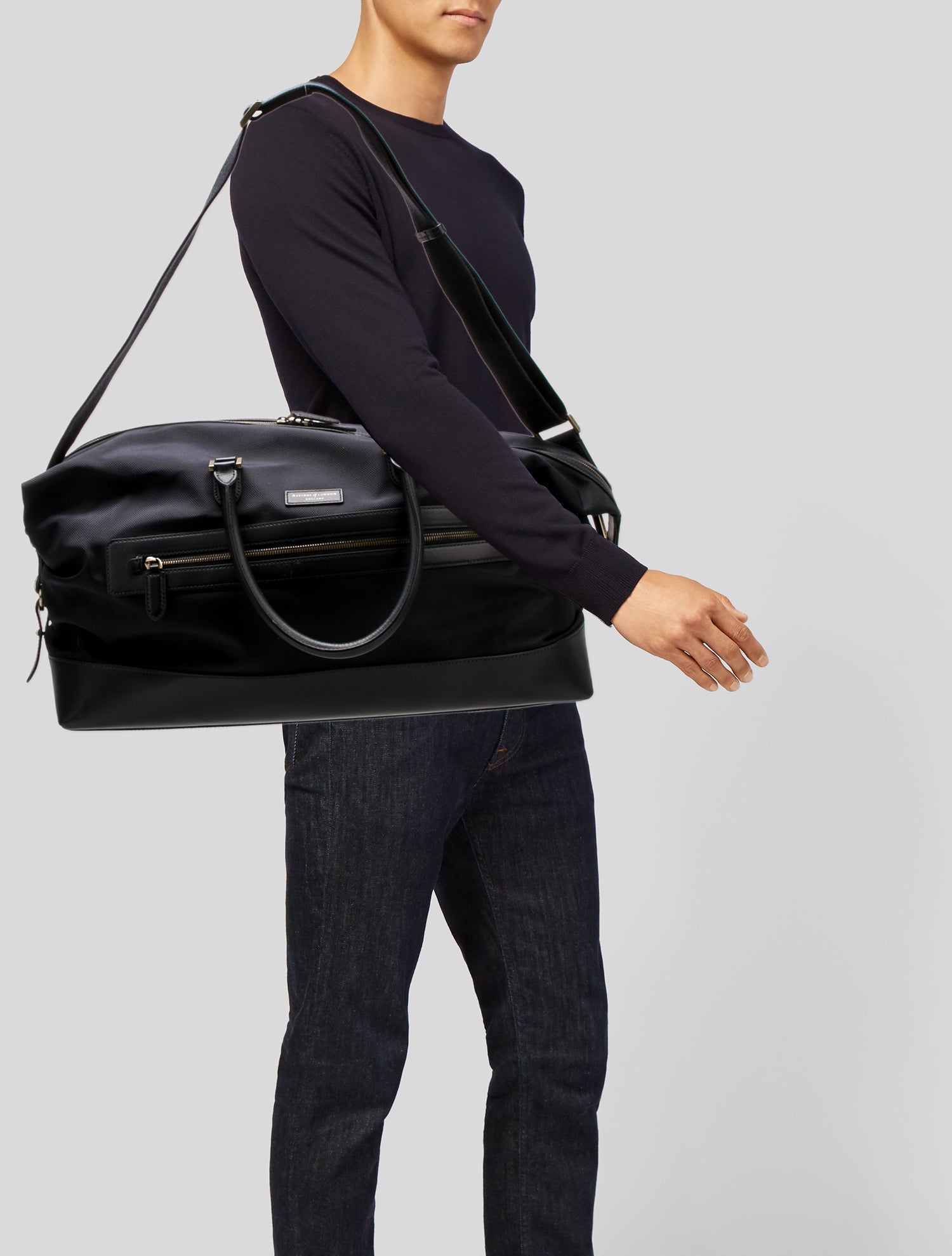 Aspinal of London Canvas Carry On