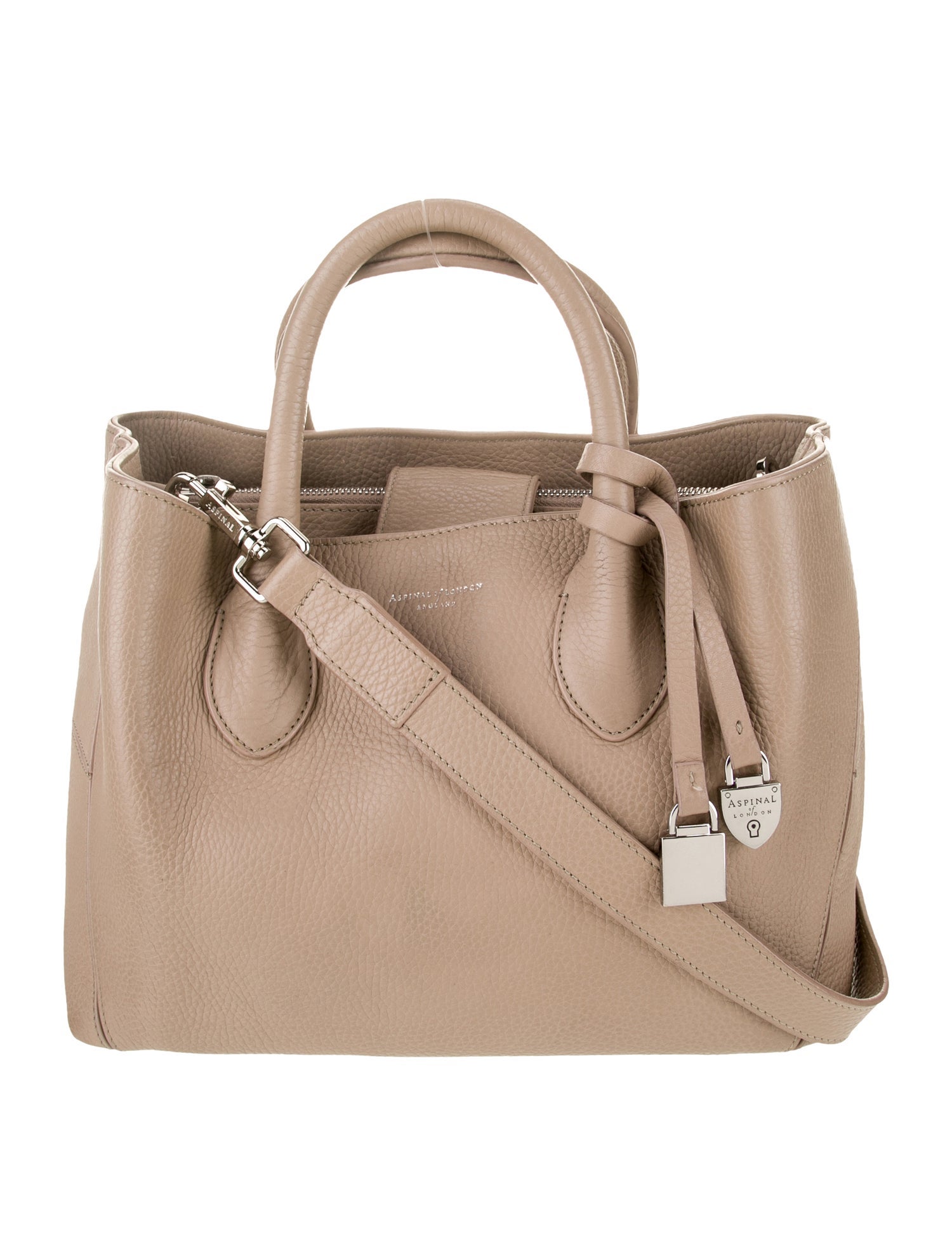 Aspinal of London Leather Top Handle Bag