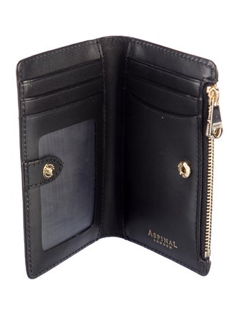 Aspinal of London Embossed Leather Printed Wallet