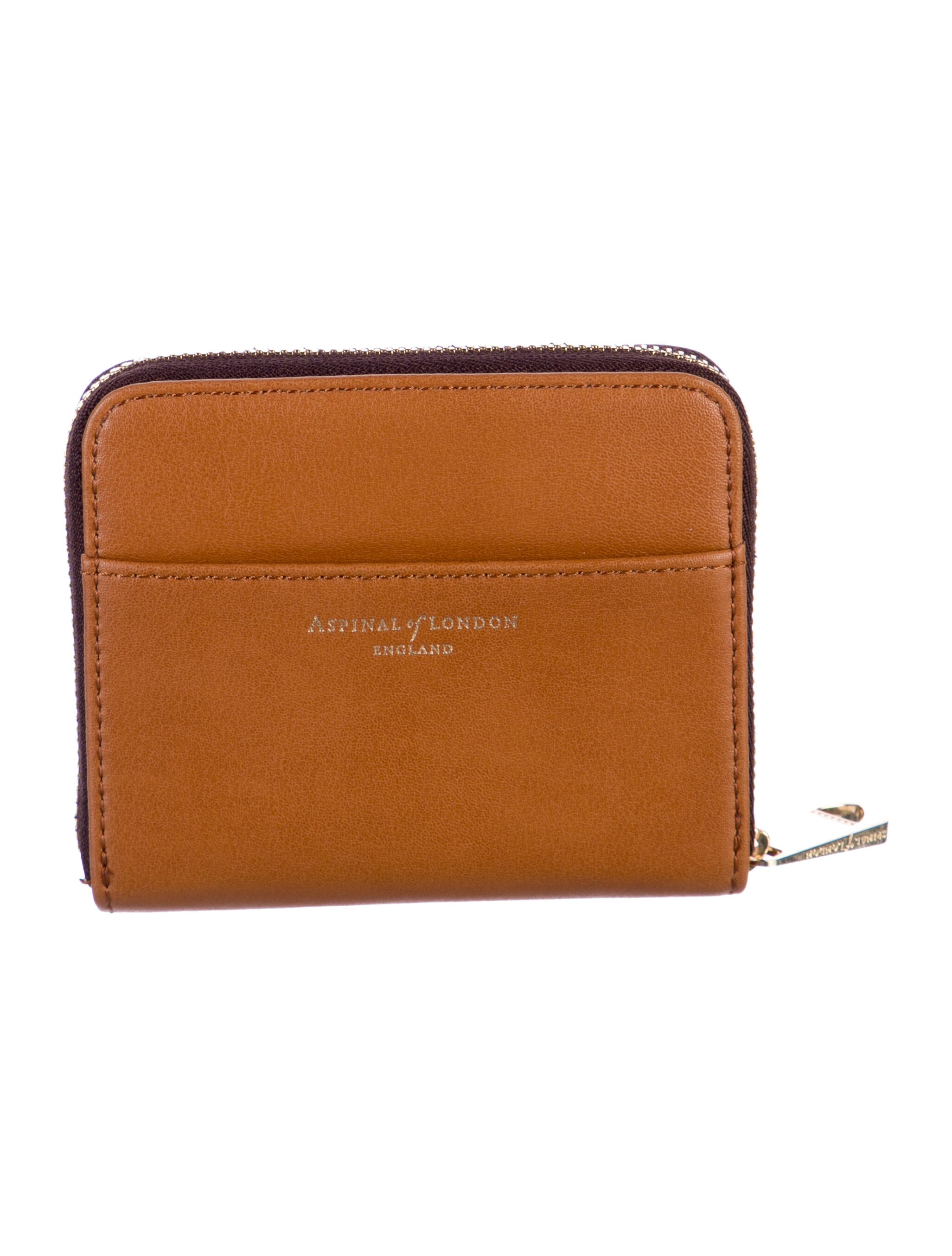 Aspinal of London Leather Compact Wallet