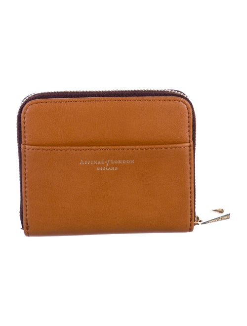 Aspinal of London Leather Compact Wallet