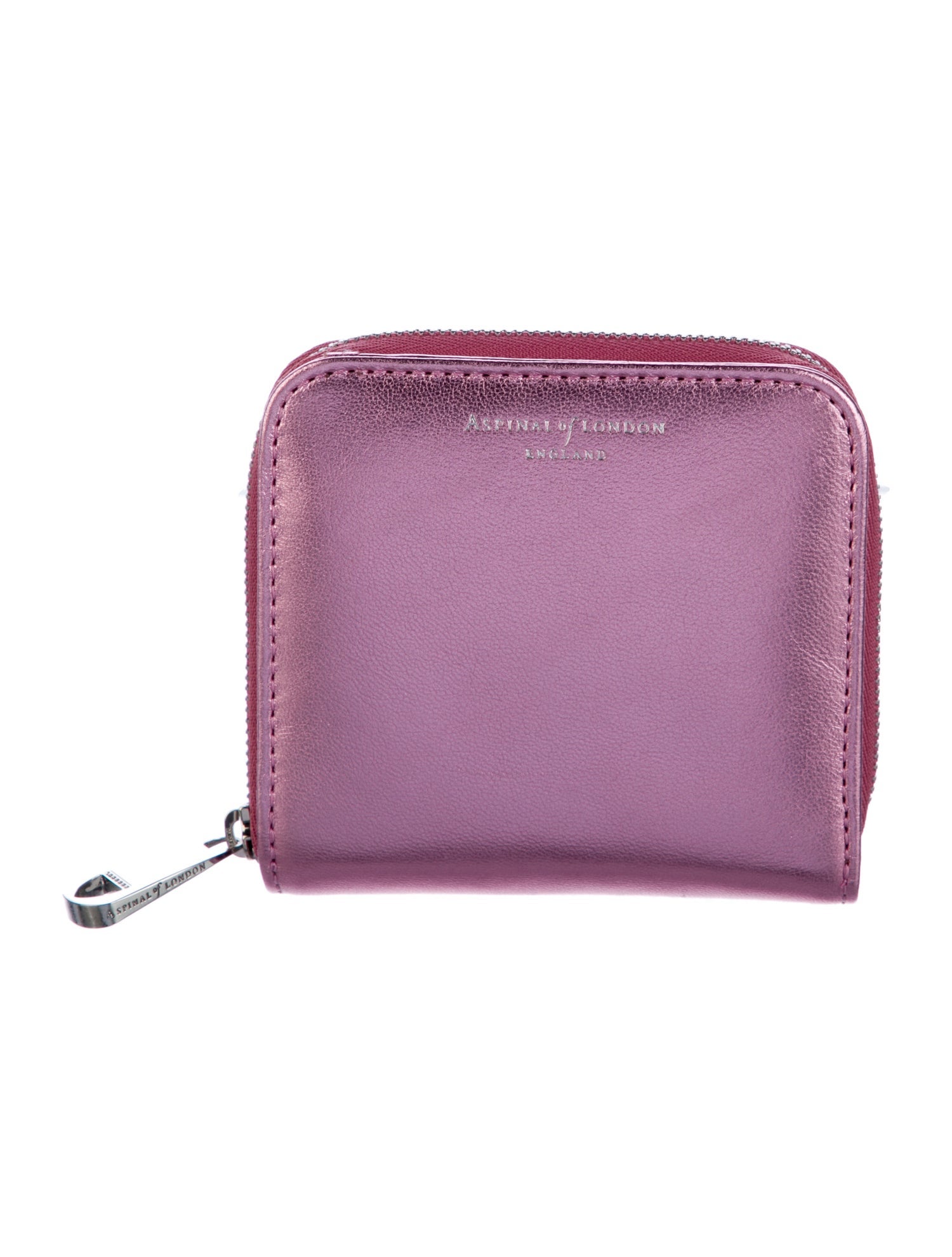 Aspinal of London Leather Compact Wallet