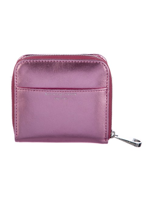 Aspinal of London Leather Compact Wallet