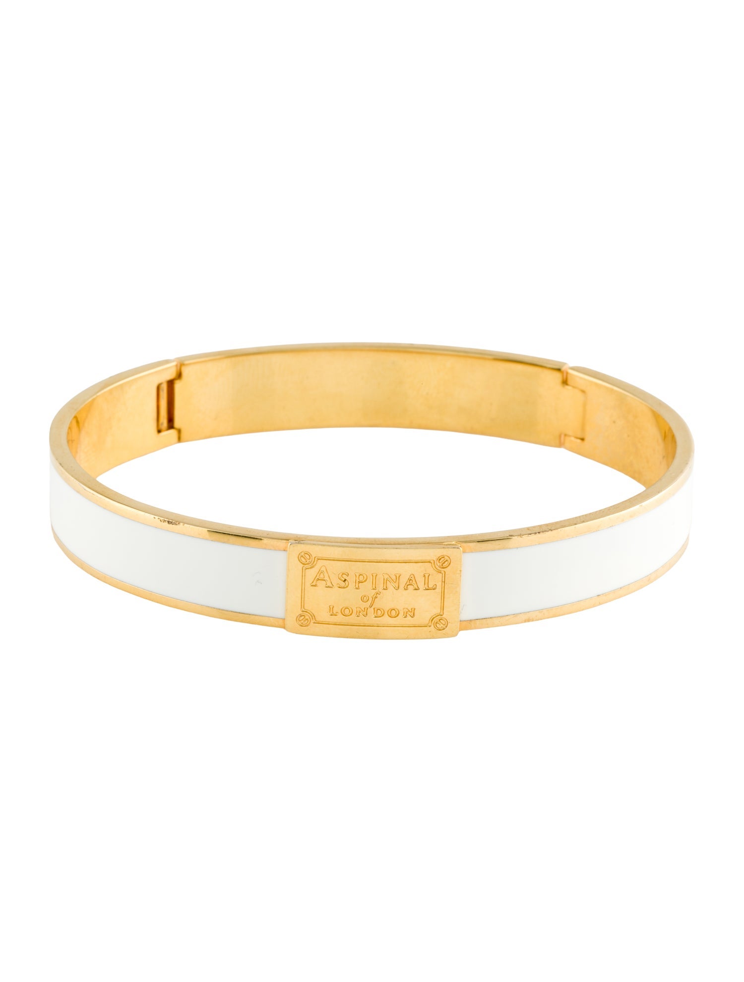 Aspinal of London Enamel Cuff Bracelet