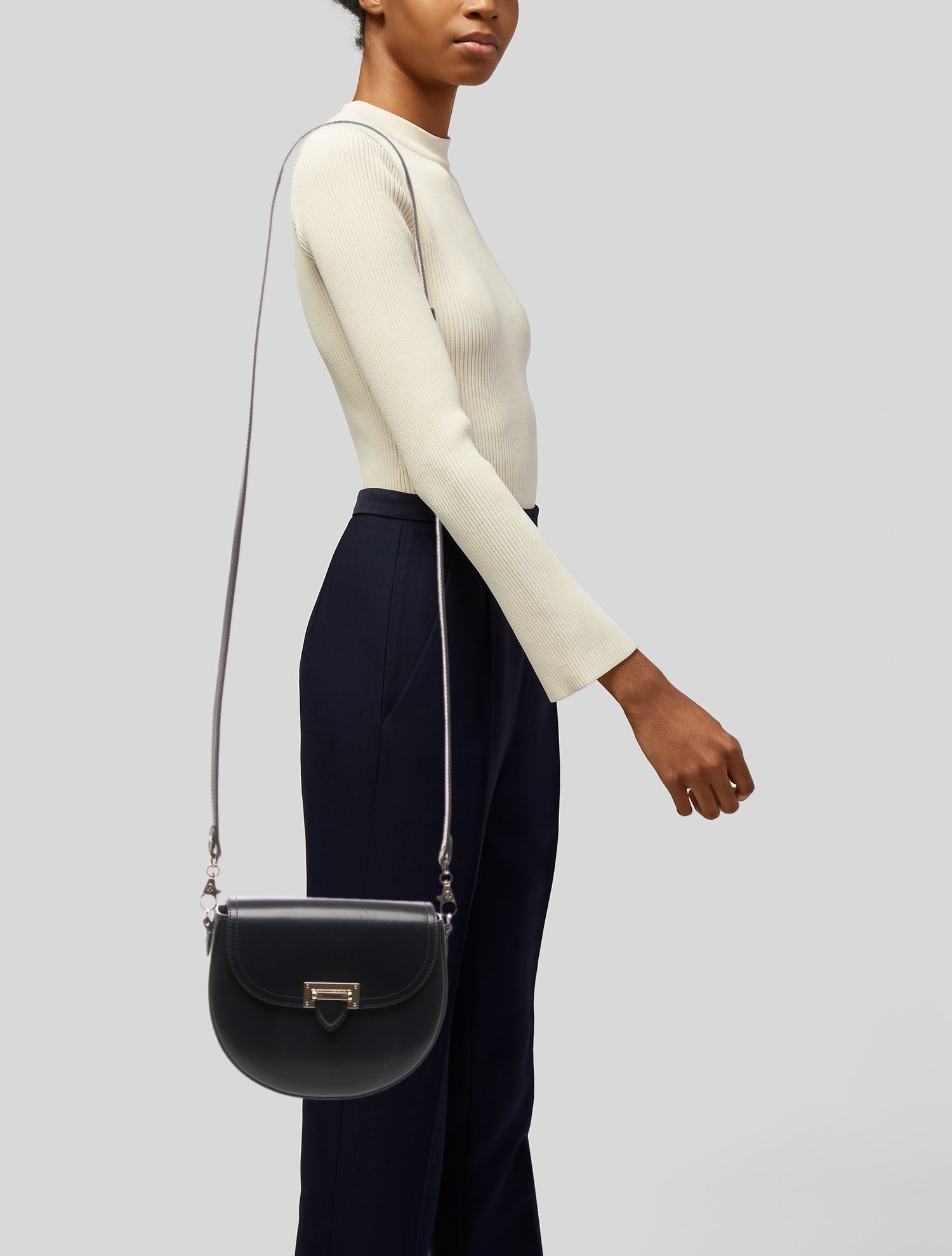 Aspinal of London Leather Crossbody Bag