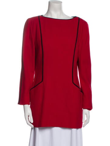 Arnold Scaasi Tops Vintage 1980's Tunic M