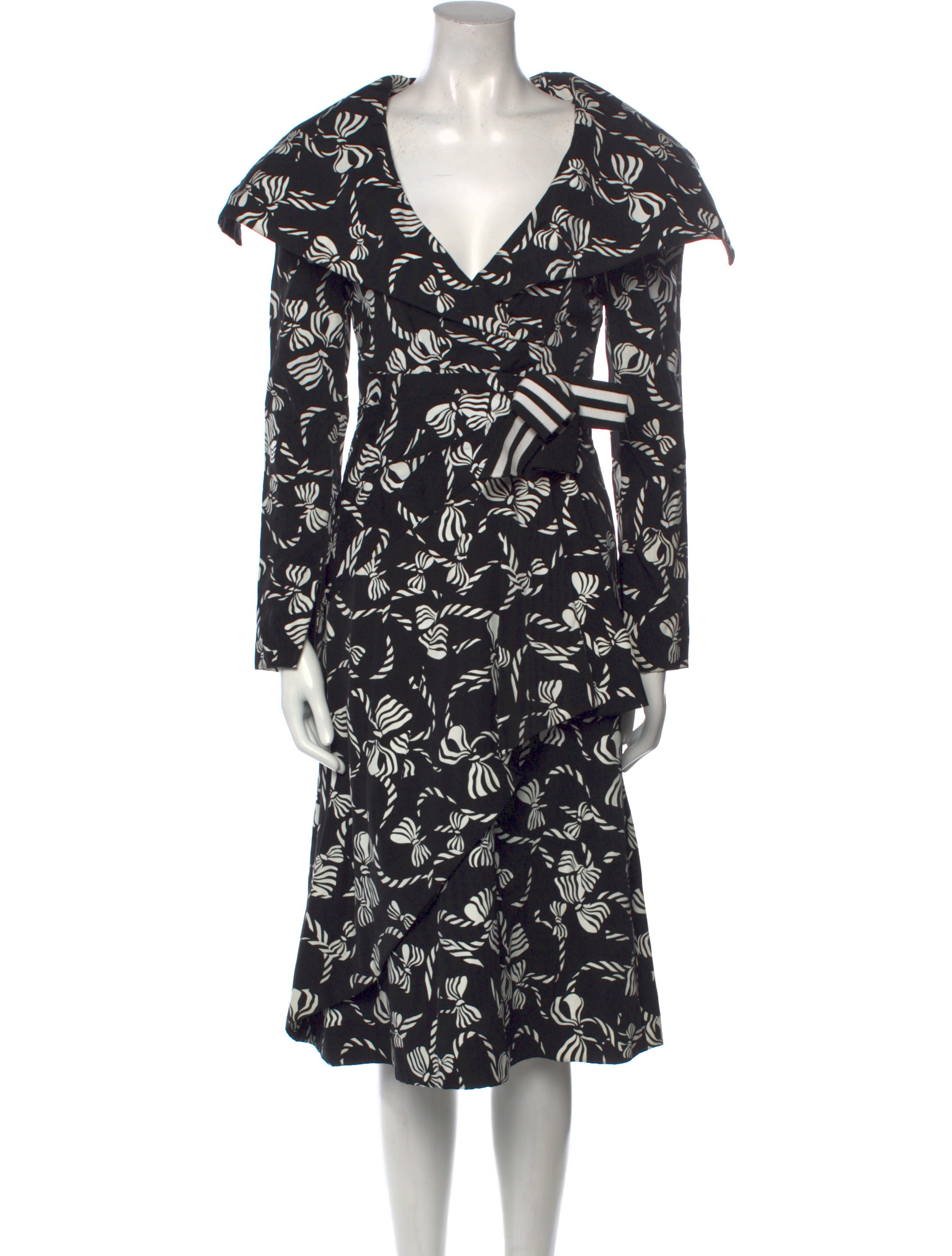 Arnold Scaasi Vintage Midi Length Dress