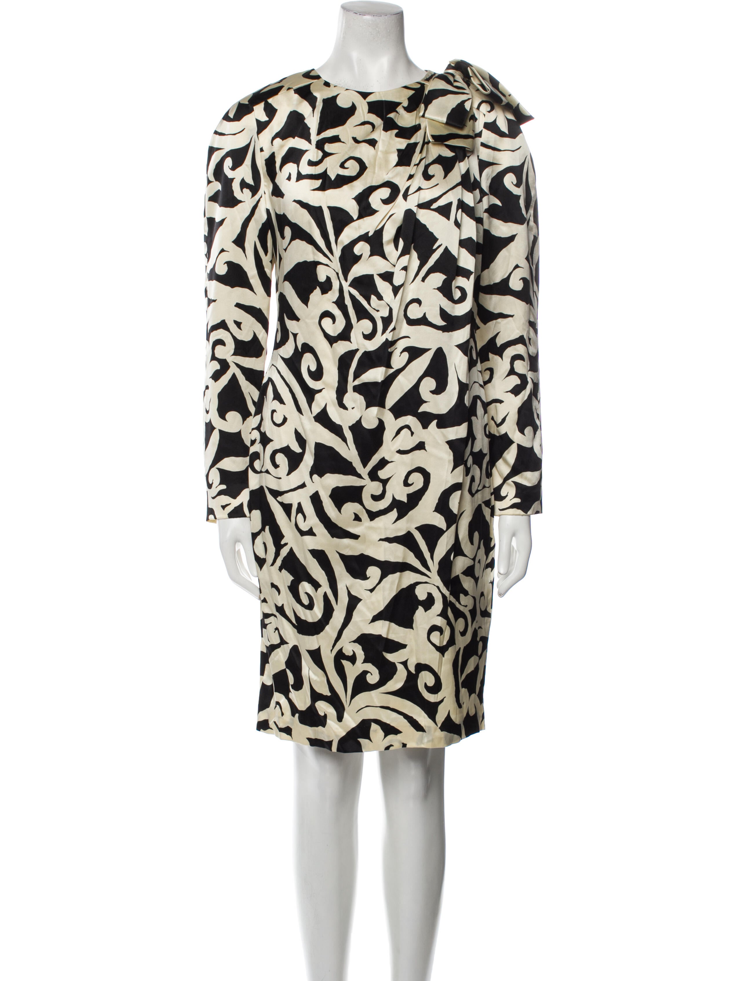 Arnold Scaasi Vintage Knee-Length Dress