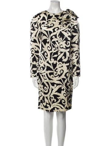 Arnold Scaasi Dresses Vintage Knee-Length Dress M