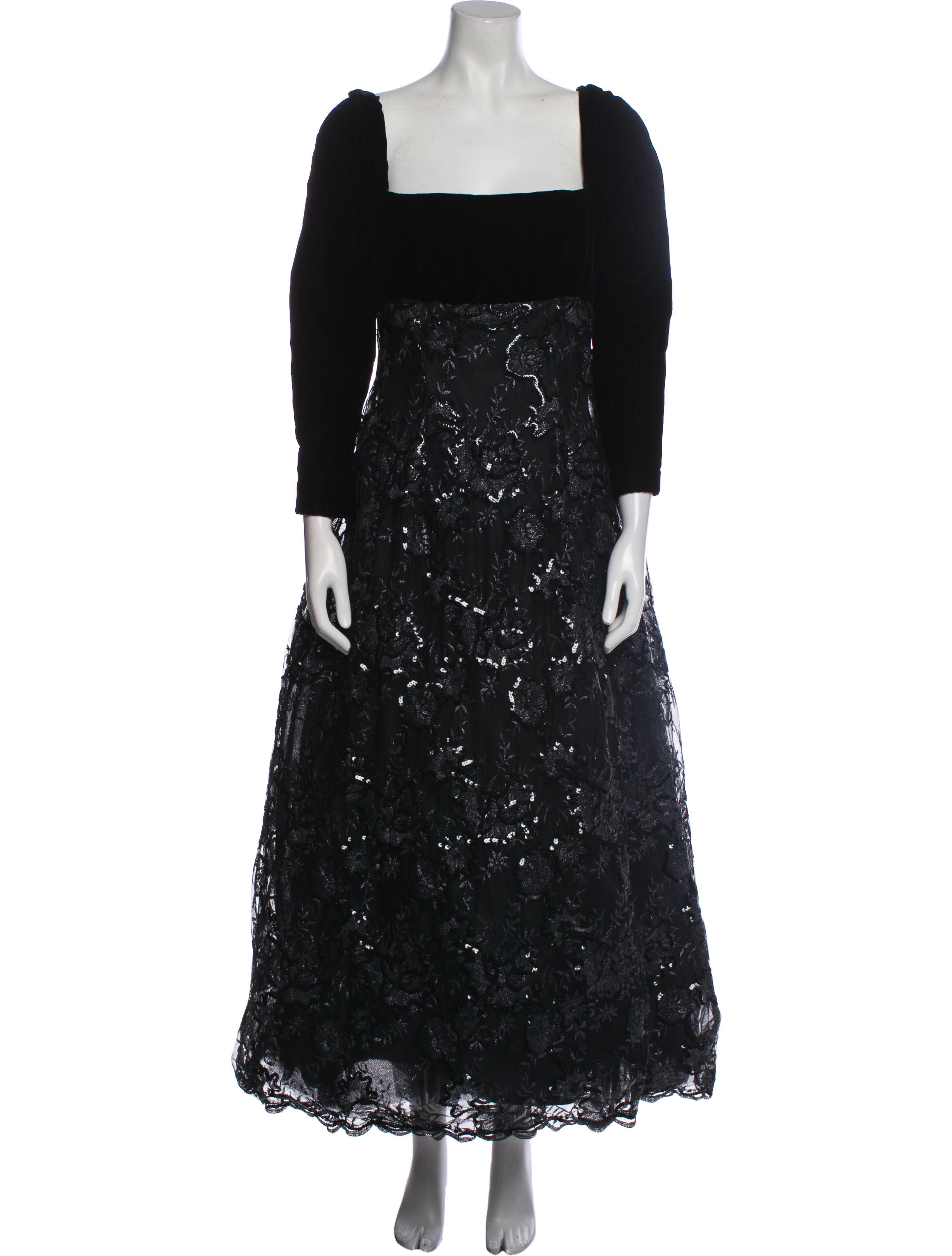 Arnold Scaasi Vintage Long Dress