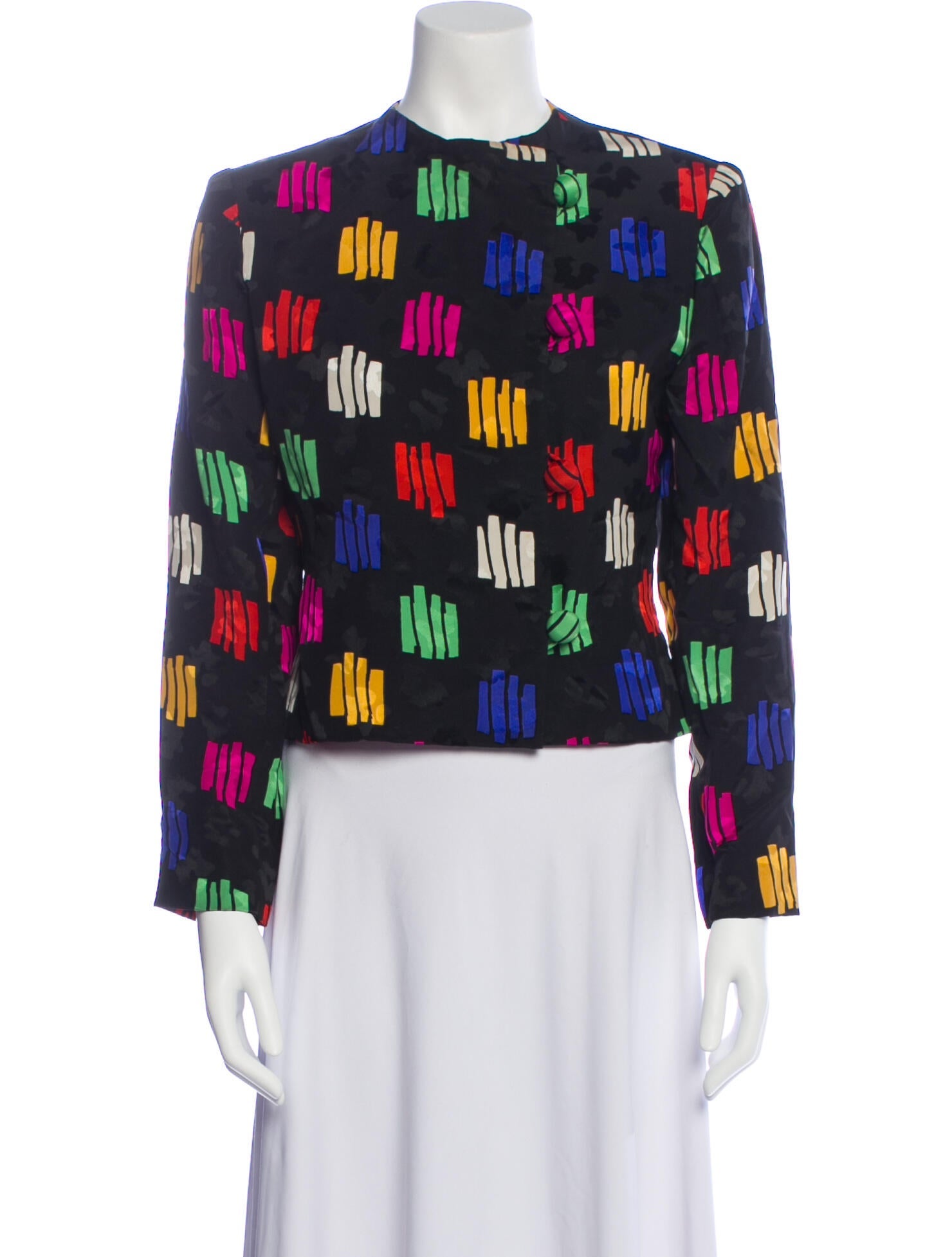 Arnold Scaasi Vintage Late 1980's - Early 1990's Evening Jacket