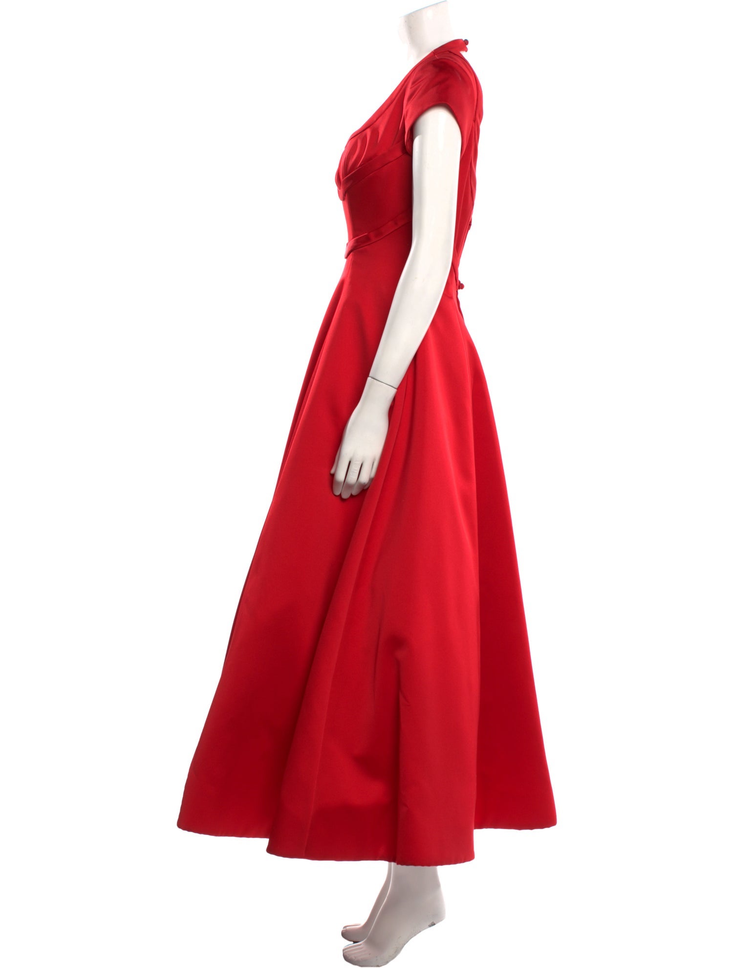 Arnold Scaasi Velvet Long Dress