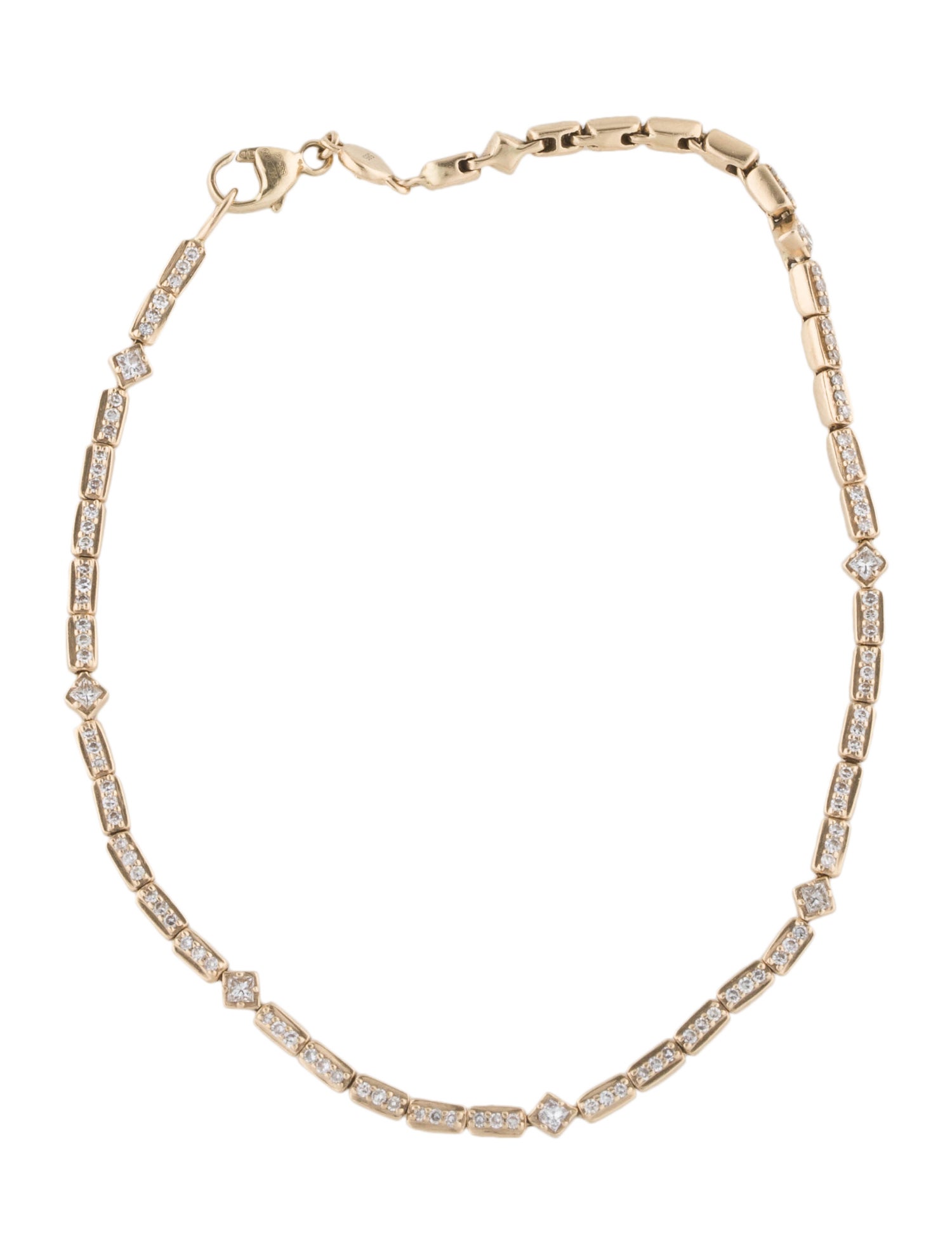 Astley Clarke 14K Diamond Comet Tennis Bracelet