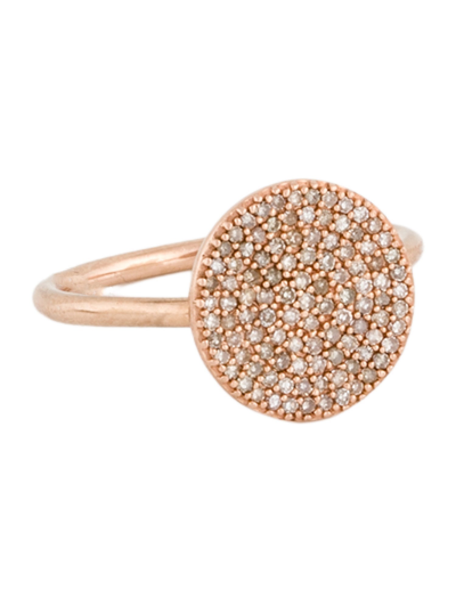 Astley Clarke 14K Diamond Solid Gold Icon Cocktail Ring