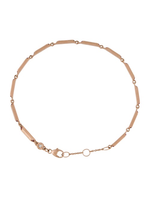 Astley Clarke 14K Synthetic Ruby Aubar Link Bracelet