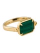 Astley Clarke Lapis Lazuli and Malachite Spinner Cocktail Ring