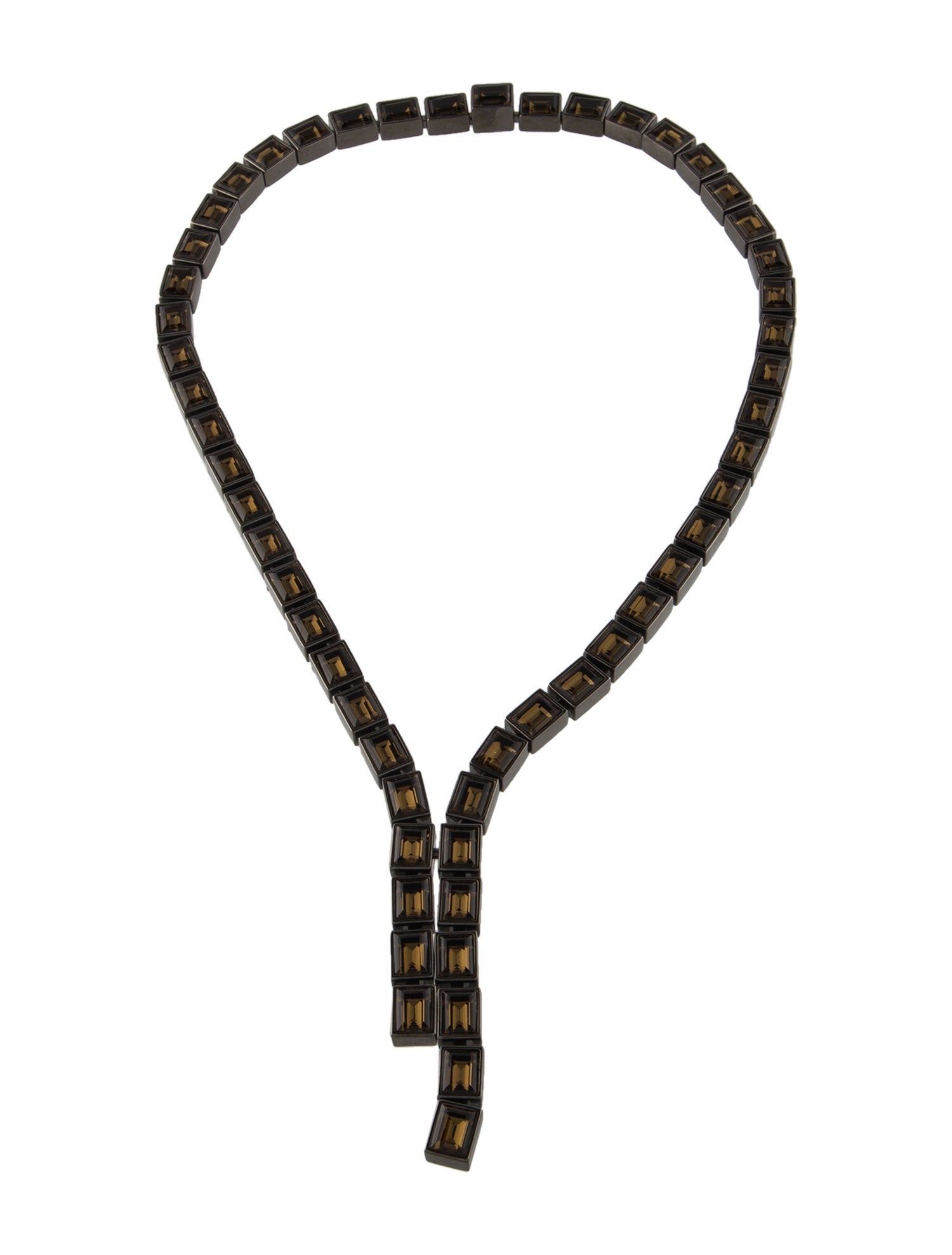 Atelier Swarovski Crystal Fluid Statement Necklace