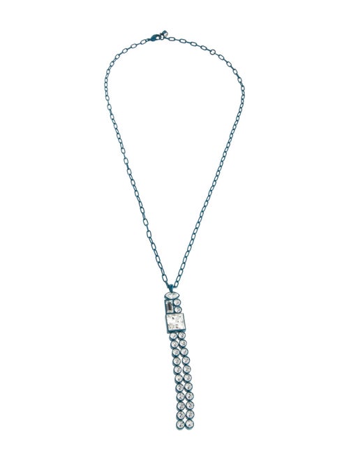 Atelier Swarovski x Paul Andrew Crystal Lavalier Necklace