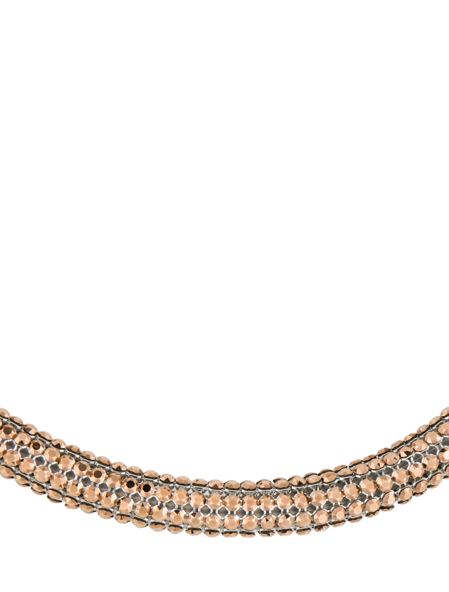 Atelier Swarovski X Christopher Kane Crystal Slim Bolster Collar Necklace