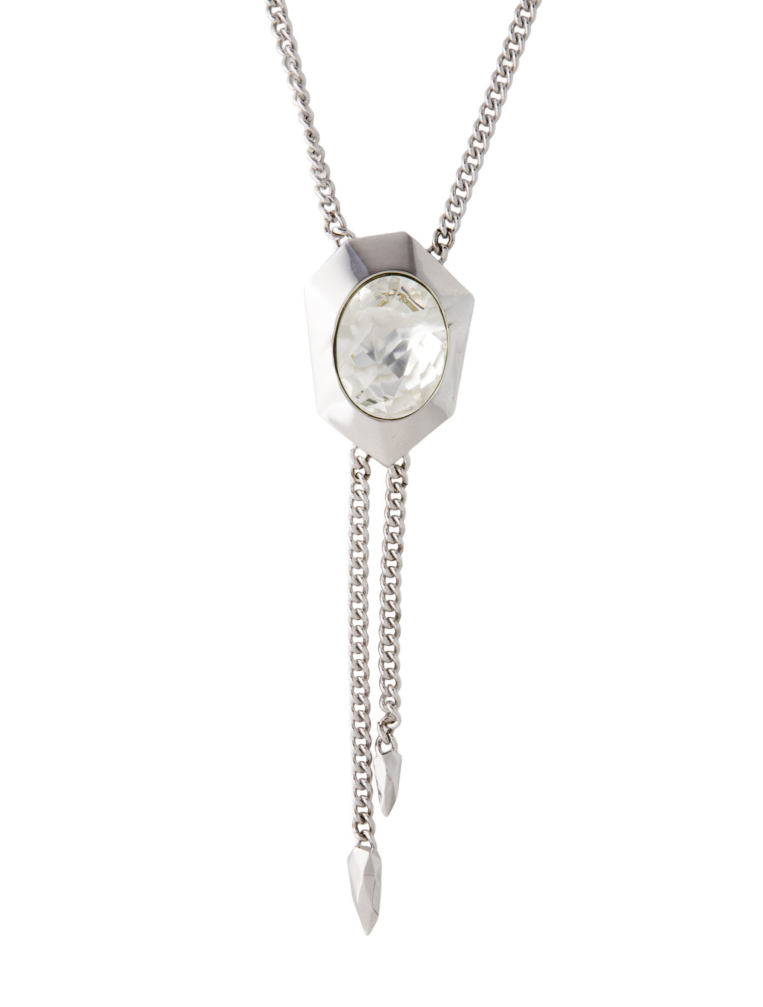 Atelier Swarovski x Jean Paul Galtier Crystal Reverse Tie Necklace