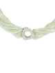 Antonini Gioielli 18K Beryl & Diamond Bead Necklace