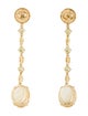 Antonini Gioielli 18K Citrine & Peridot Drop Earrings